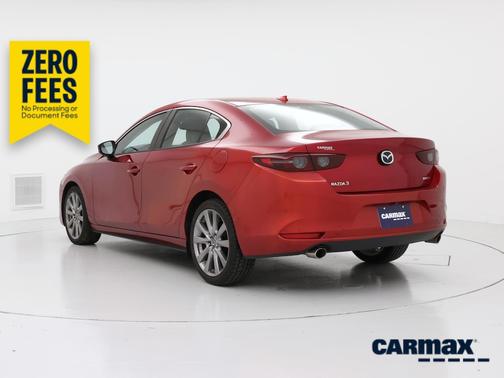 Red 2019 Mazda Mazda3 Preferred