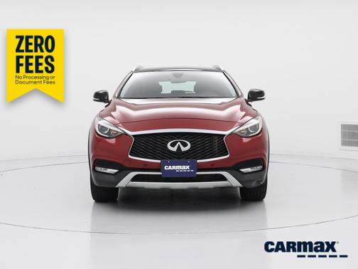 Red 2017 INFINITI QX30 Premium