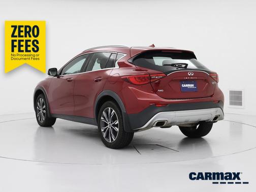 Red 2017 INFINITI QX30 Premium