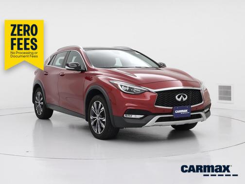 Red 2017 INFINITI QX30 Premium