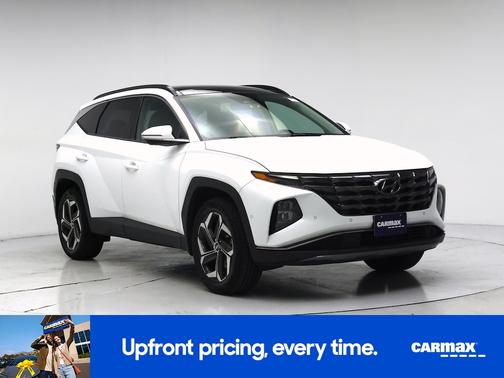 White 2022 Hyundai TUCSON Limited
