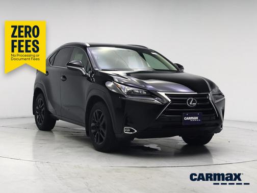 Black 2016 Lexus NX 200t