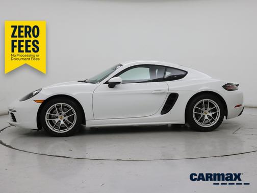 White 2018 Porsche 718 Cayman