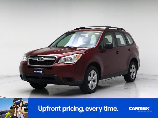 Burgundy 2016 Subaru Forester 2.5I