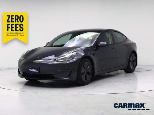 Gray 2021 Tesla Model 3 Long Range