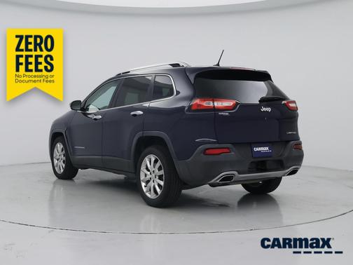 Blue 2015 Jeep Cherokee Limited