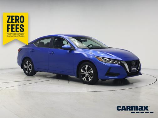 Blue 2023 Nissan Sentra SV