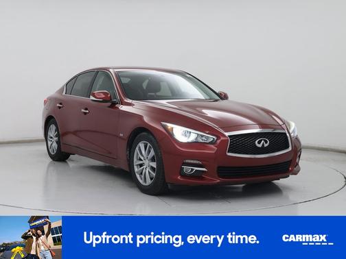 Red 2016 INFINITI Q50 Premium