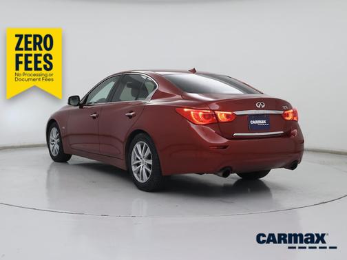 Red 2016 INFINITI Q50 Premium