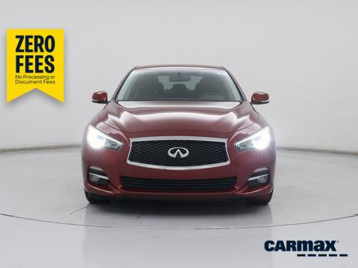 Red 2016 INFINITI Q50 Premium