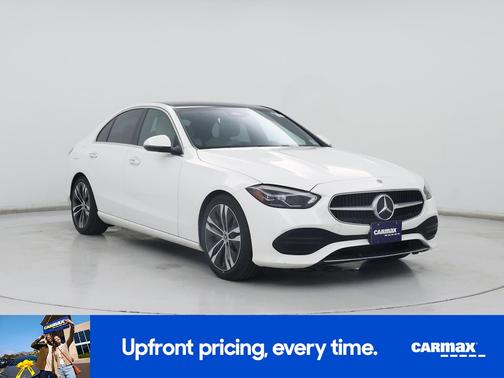 White 2022 Mercedes-Benz C-Class