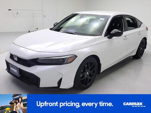 White 2025 Honda Civic Sport