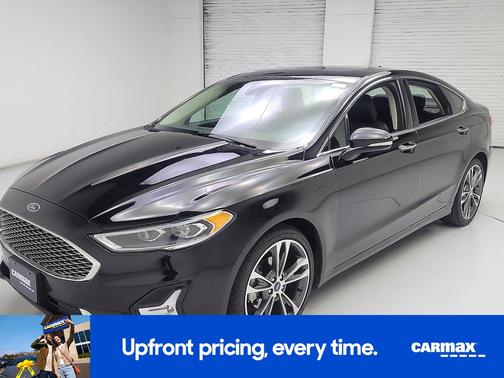 Black 2020 Ford Fusion Titanium