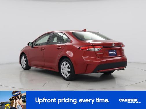 Red 2021 Toyota Corolla LE