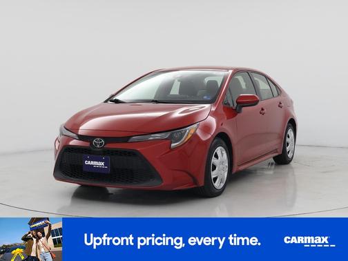 Red 2021 Toyota Corolla LE