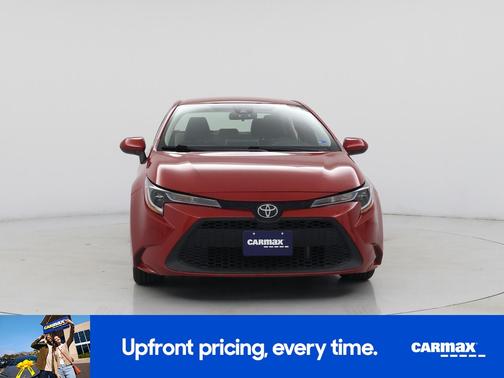 Red 2021 Toyota Corolla LE
