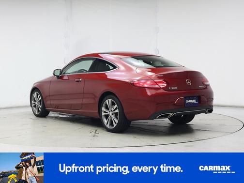 Burgundy 2017 Mercedes-Benz C-Class