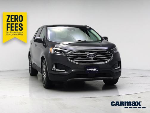Gray 2020 Ford Edge Titanium