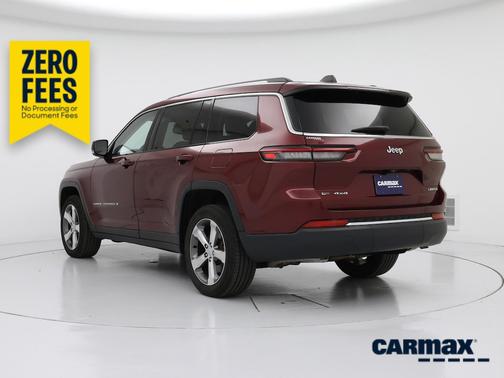 Burgundy 2021 Jeep Grand Cherokee L Limited