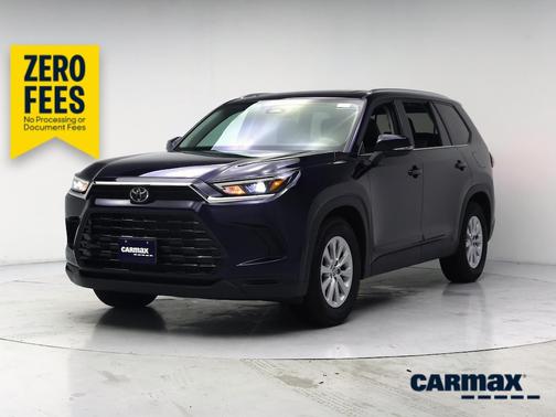 Blue 2026 Toyota Grand Highlander XLE