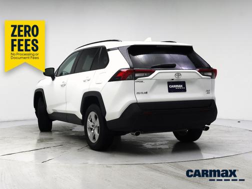 White 2020 Toyota RAV4 XLE