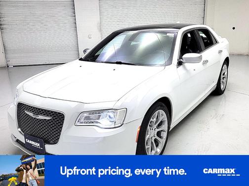 White 2017 Chrysler 300 C Platinum