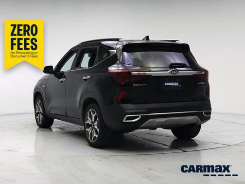 Black 2021 Kia Seltos SX