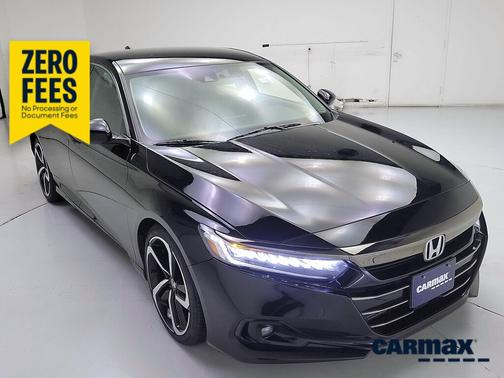Black 2022 Honda Accord Sport SE