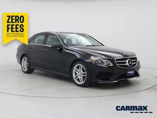 Black 2016 Mercedes-Benz E-Class