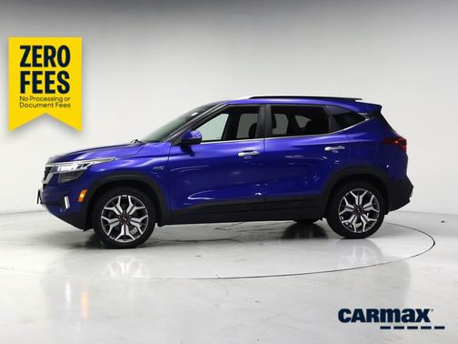 Blue 2021 Kia Seltos SX