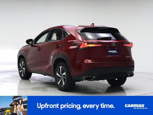Red 2019 Lexus NX 300
