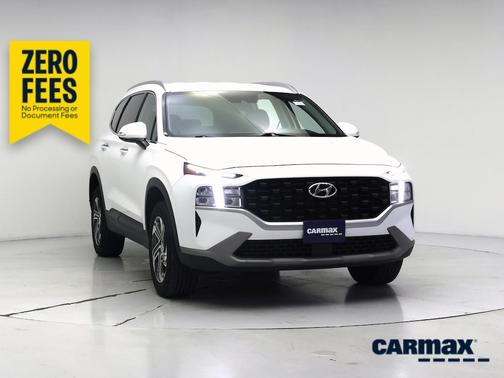 White 2023 Hyundai SANTA FE SEL