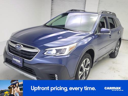 Blue 2021 Subaru Outback Limited