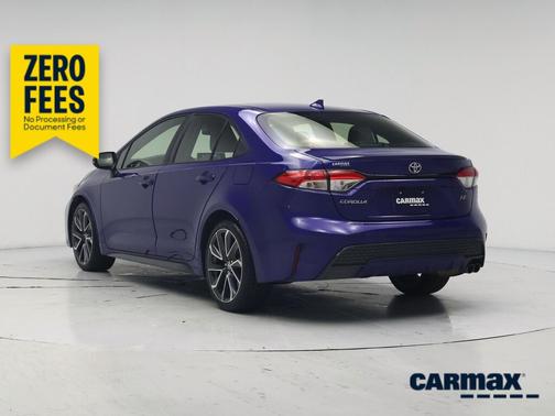 Blue 2020 Toyota Corolla SE