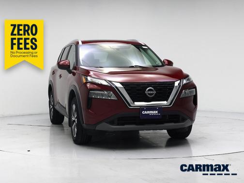 Red 2023 Nissan Rogue SV