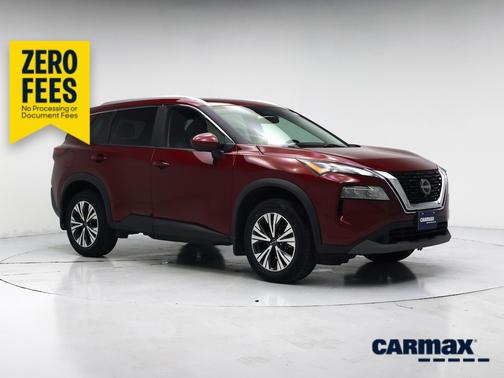 Red 2023 Nissan Rogue SV