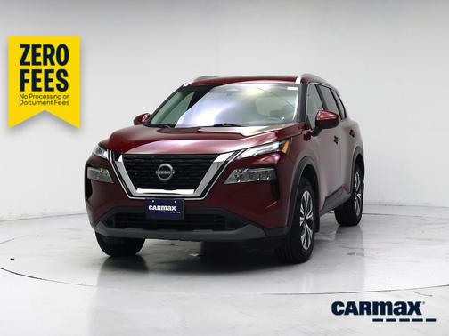 Red 2023 Nissan Rogue SV