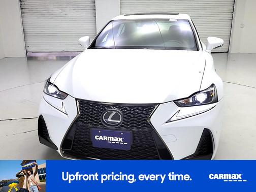 White 2020 Lexus IS 350 F-Sport