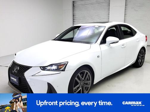 White 2020 Lexus IS 350 F-Sport