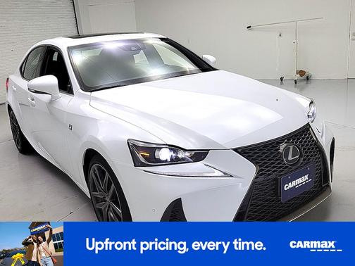 White 2020 Lexus IS 350 F-Sport