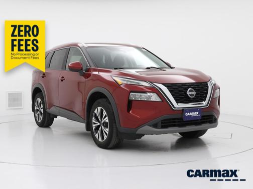 Red 2023 Nissan Rogue SV