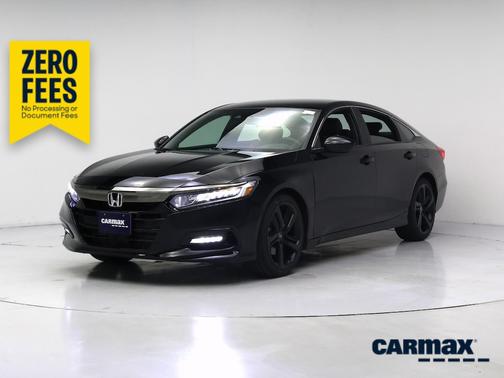 Black 2018 Honda Accord Sport