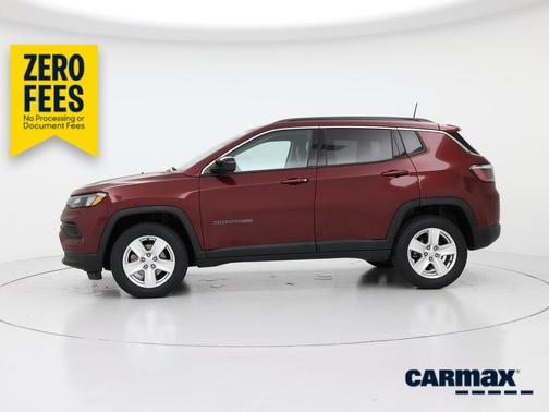 Red 2022 Jeep Compass Latitude