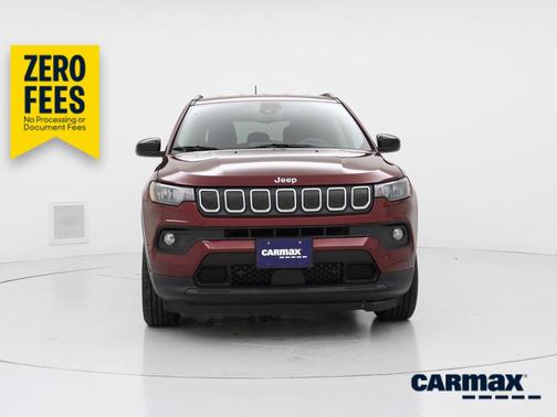 Red 2022 Jeep Compass Latitude