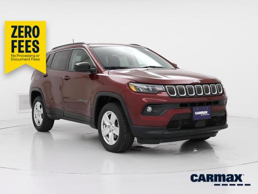 Red 2022 Jeep Compass Latitude