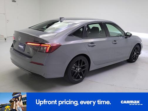 Gray 2026 Honda Civic Hybrid Sport