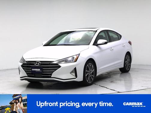 White 2020 Hyundai ELANTRA Limited