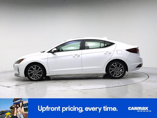 White 2020 Hyundai ELANTRA Limited