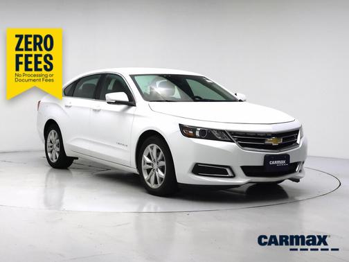 White 2017 Chevrolet Impala LT