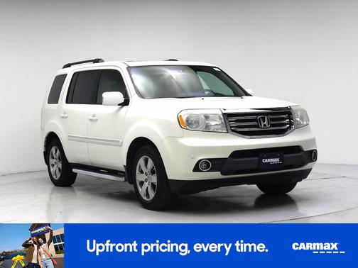 White 2014 Honda Pilot Touring